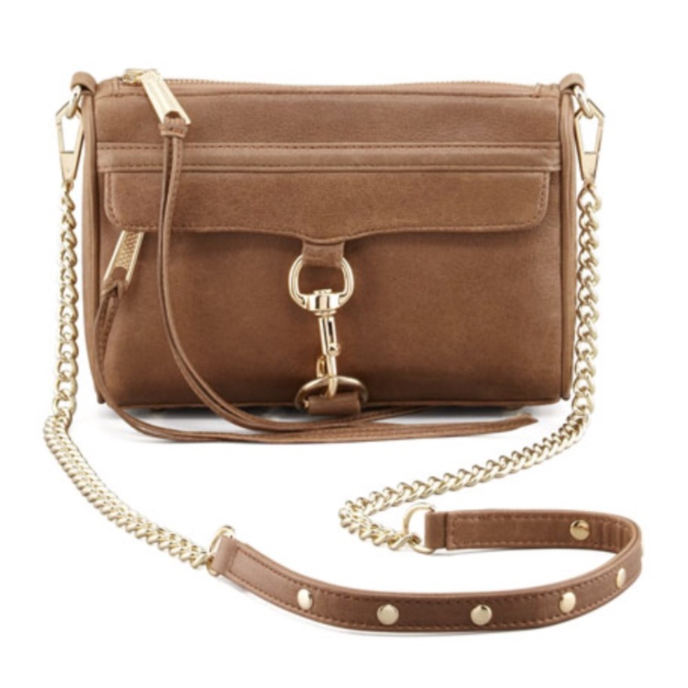 Rebecca Minkoff Taupe M.A.C. Crossbody Bag